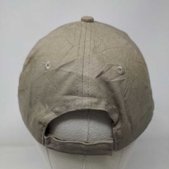 Molten Metal Equipment Innovations Strapback Hat Tan OSFA Embroidered - Picture 5 of 8